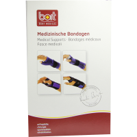 BORT Handgelenkstütze m.Aluschiene re.M schwarz