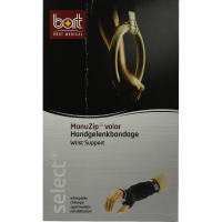 BORT ManuZip volar rechts L schwarz