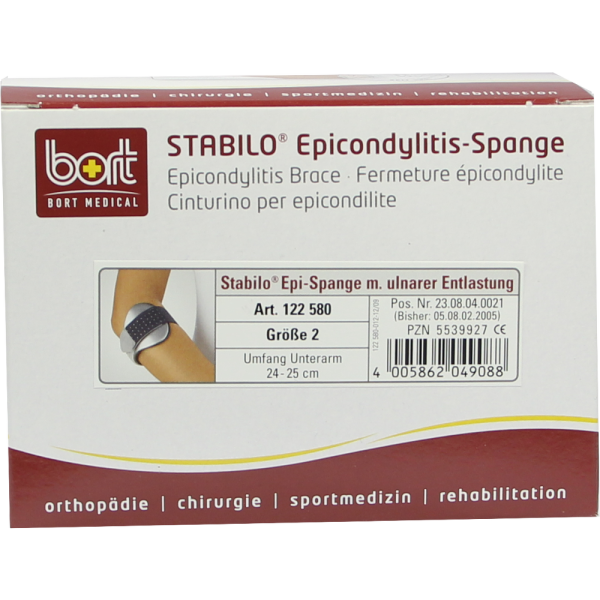 BORT Stabilo Epicondylitis Spange Gr.2 grau