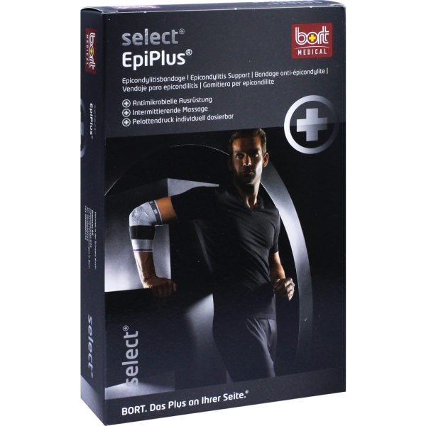 BORT Select EpiPlus Ellenbogenbandage L schwarz