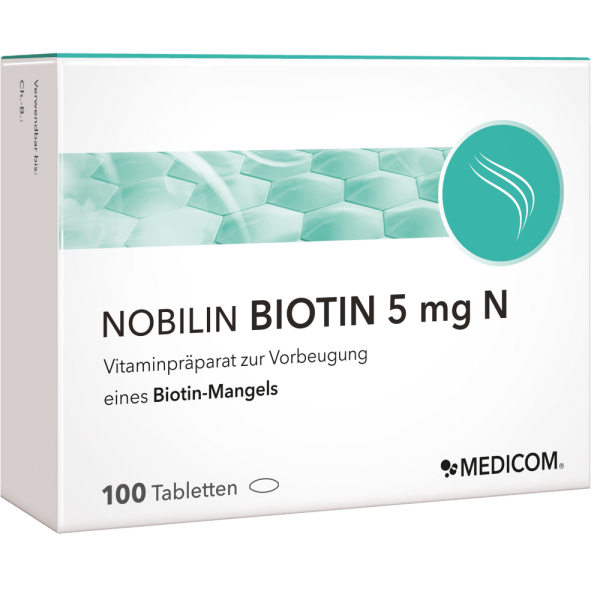 NOBILIN Biotin 5 mg N Tabletten