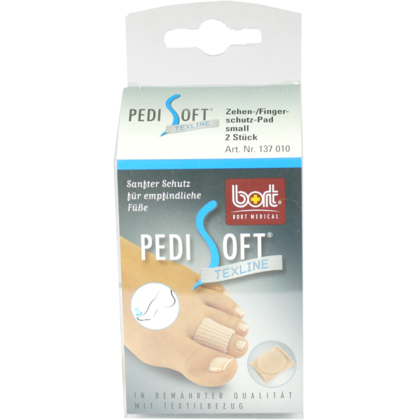 BORT PediSoft TexLine Zeh.Fing.Schutz Pad small