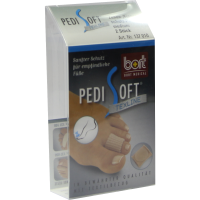 BORT PediSoft TexLine Zeh.Fing.Schutz Pad medium