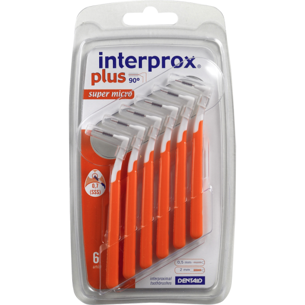 INTERPROX plus super micro orange Interdentalb.