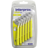 INTERPROX plus mini gelb Interdentalbürste