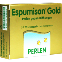 ESPUMISAN Gold Perlen gegen Blähungen