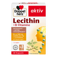 DOPPELHERZ Lecithin+B-Vitamine Kapseln