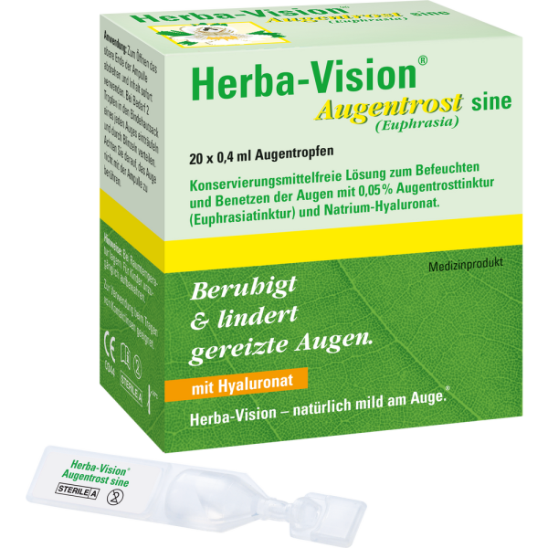 HERBA-VISION Augentrost sine Augentropfen