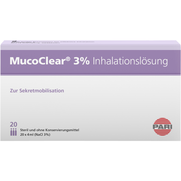 MUCOCLEAR 3% NaCl Inhalationslösung