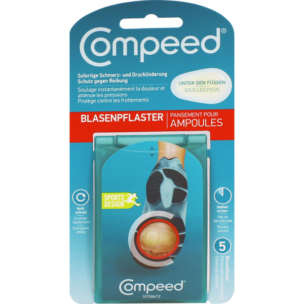 COMPEED Blasenpflaster unter den Füßen