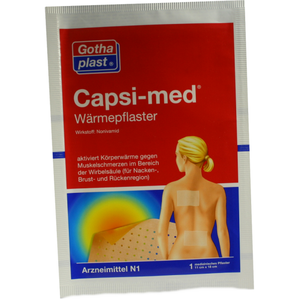 CAPSI-MED Wärmepflaster 11x18 cm