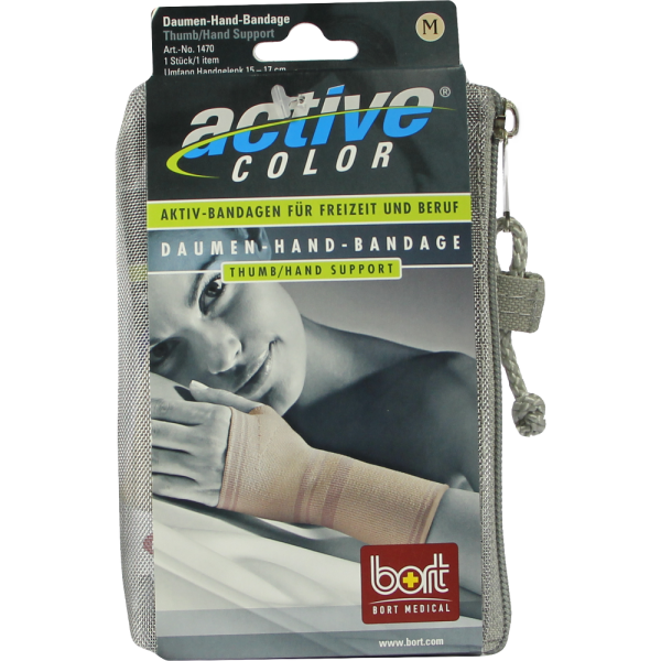 BORT ActiveColor Daumen Hand Band.M haut