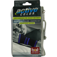 BORT ActiveColor Daumen Hand Band.S schwarz