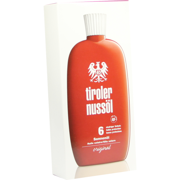TIROLER NUSSÖL orig.Sonnenöl wasserfest LSF 6