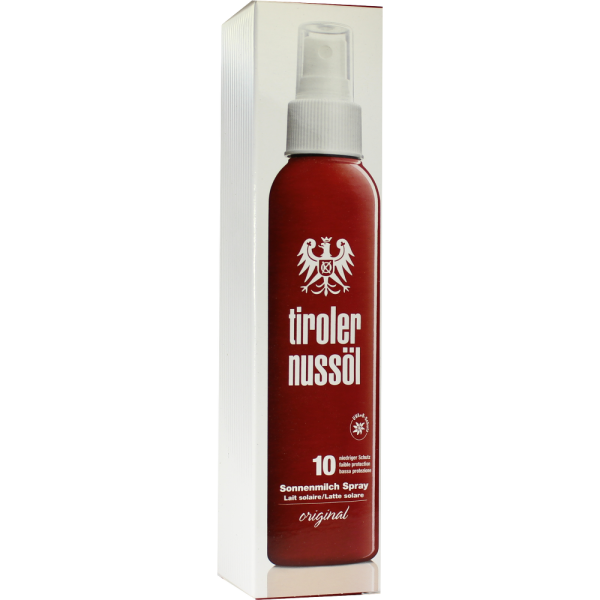 TIROLER NUSSÖL orig.Sonnenmilch Spray LSF 10