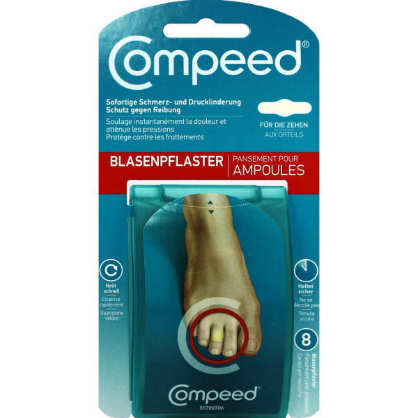 COMPEED Blasenpflaster an den Zehen