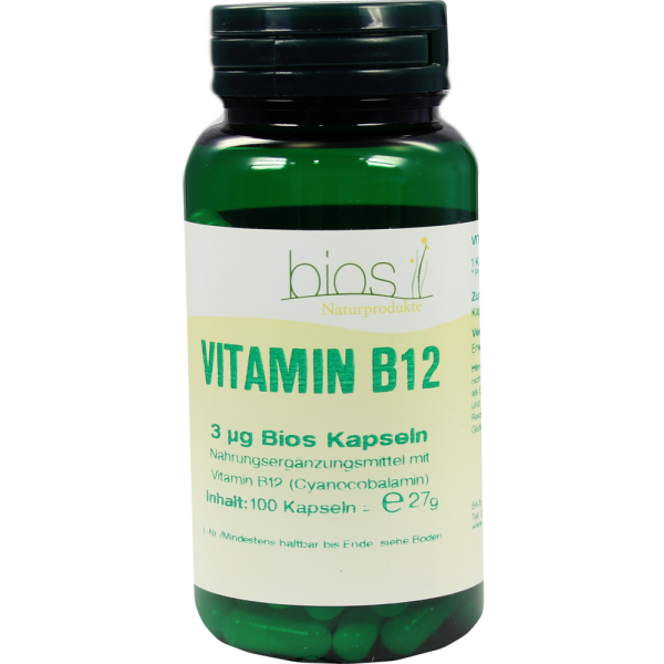 VITAMIN B12 3 μg Bios Kapseln