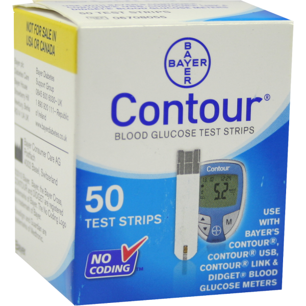 CONTOUR Sensoren Teststreifen