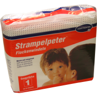STRAMPELPETER Flockenwindeln Saugstärke 1