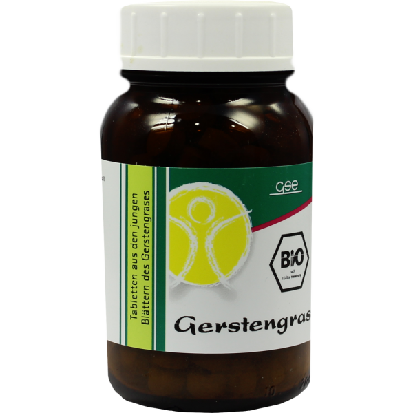 GSE Gerstengras 500 mg kontrolliert biologisch Tab