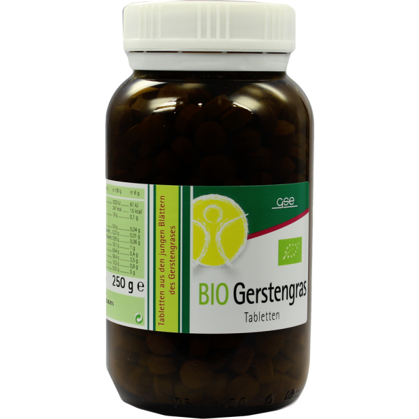 GSE Gerstengras 500mg kontrolliert biologisch Tab.