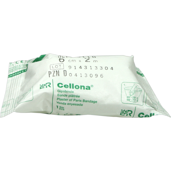 CELLONA Gipsbinden 6 cmx2 m