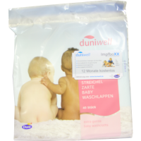 DUNIWELL Baby Waschlappen streichelzart