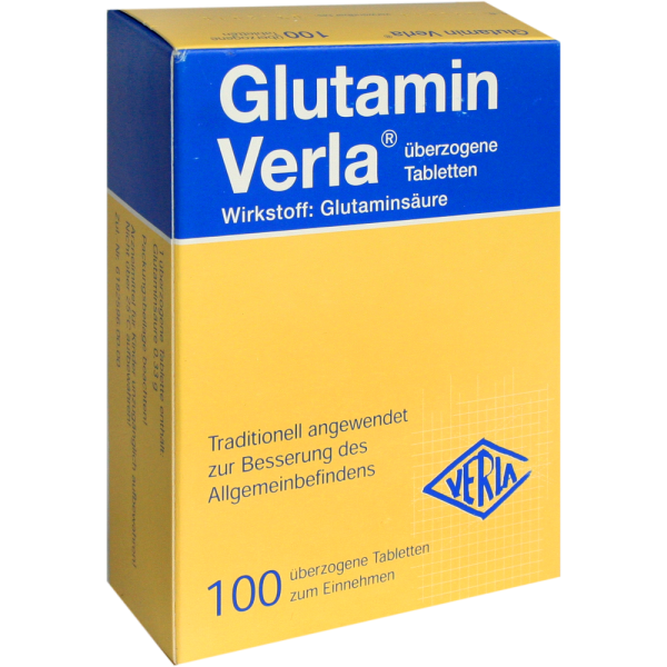 GLUTAMIN VERLA überzogene Tabletten
