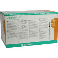 OMNICAN Insulinspr.1 ml U100 m.Kan.0,30x12 mm ein.