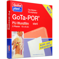 GOTA-POR PU Wundfilm 10x6 cm steril Pflaster