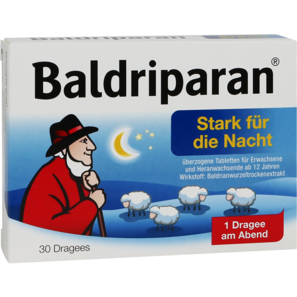 BALDRIPARAN Stark für die Nacht überzogene Tab.