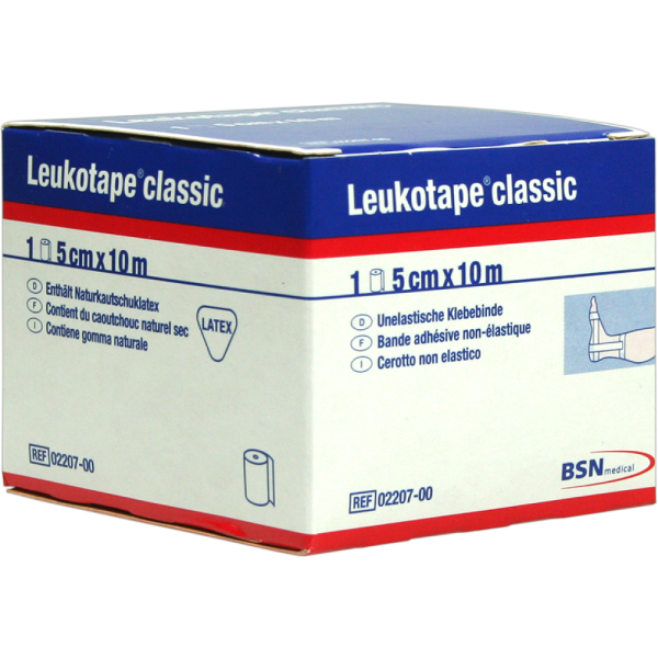 LEUKOTAPE Classic 5 cmx10 m weiß