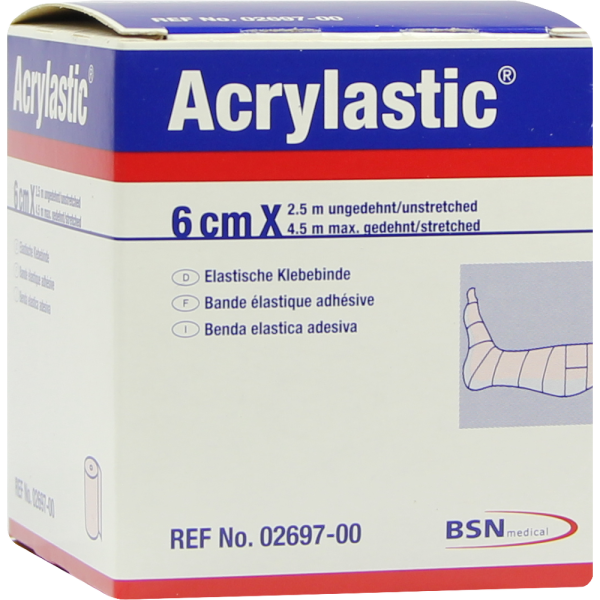 ACRYLASTIC 6 cmx2,5 m Binden