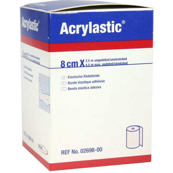 ACRYLASTIC 8 cmx2,5 m Binden