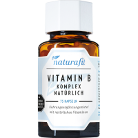 NATURAFIT Vitamin B Komplex natürlich Kapseln