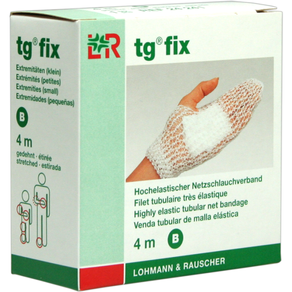 TG fix Netzverband B 4 m weiß