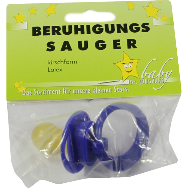 BERUHIGUNGSSAUGER kirschf.Lat.0-6 M.dunkelblau