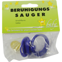 BERUHIGUNGSSAUGER kirschf.Lat.0-6 M.dunkelblau