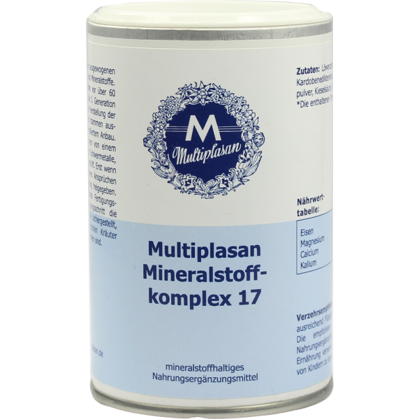 MULTIPLASAN Mineralstoffkompex 17 Tabletten