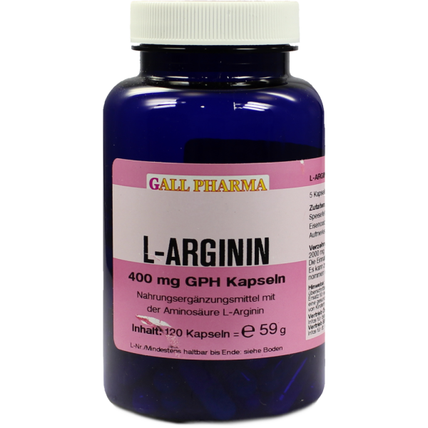 L-ARGININ 400 mg Kapseln