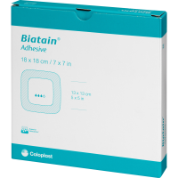 BIATAIN Schaumverband 18x18 cm selbst haftend