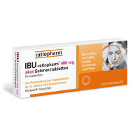 IBU ratiopharm 400 mg akut Schmerztabletten 10 St