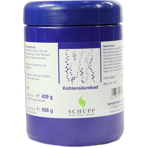 KOHLENSÄUREBAD ohne Fichtennadelöl Bad-Packung