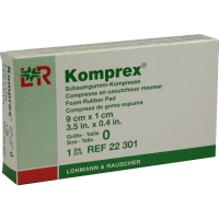 KOMPREX Schaumgummi Kompr.Gr.0 nierenf.