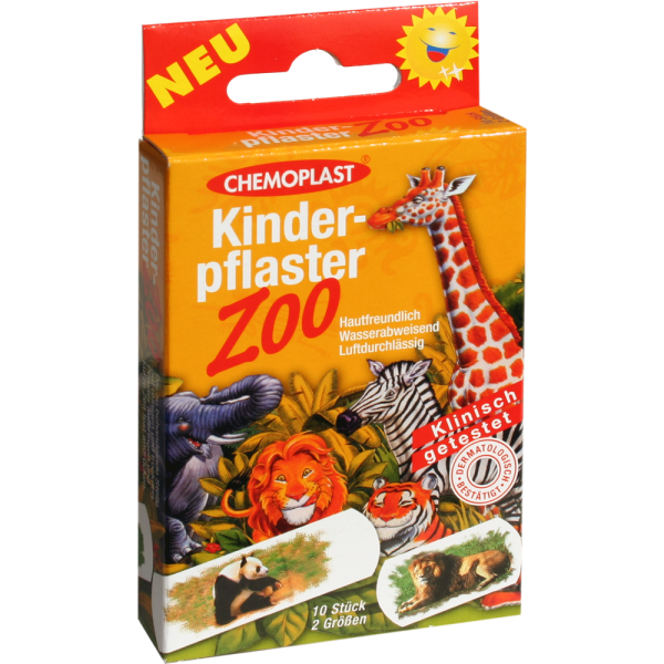 KINDERPFLASTER Zoo 2 Größen