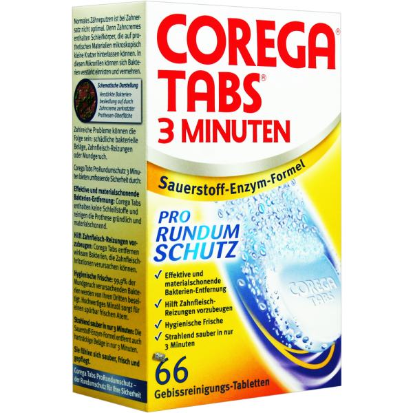 COREGA Tabs 3 Minuten