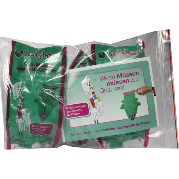 LADYBAG Taschen-WC für Frauen