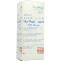 SCHLITZKOMPRESSEN 5x5 cm unsteril 8fach