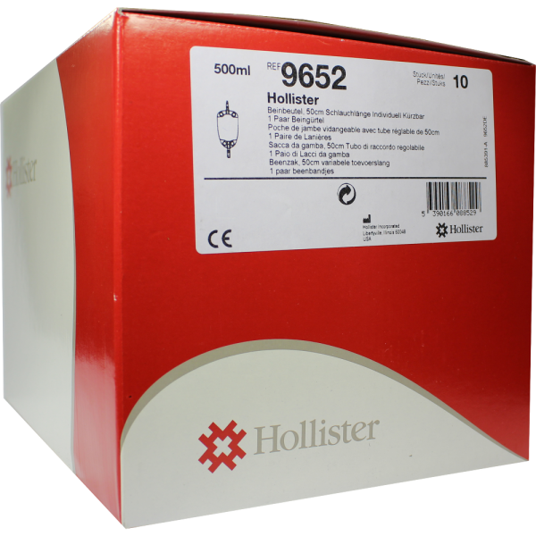 HOLLISTER Urin Beinbtl.m.Ablauf 500 ml unsteril