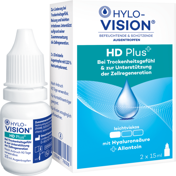 HYLO-VISION HD Plus Augentropfen